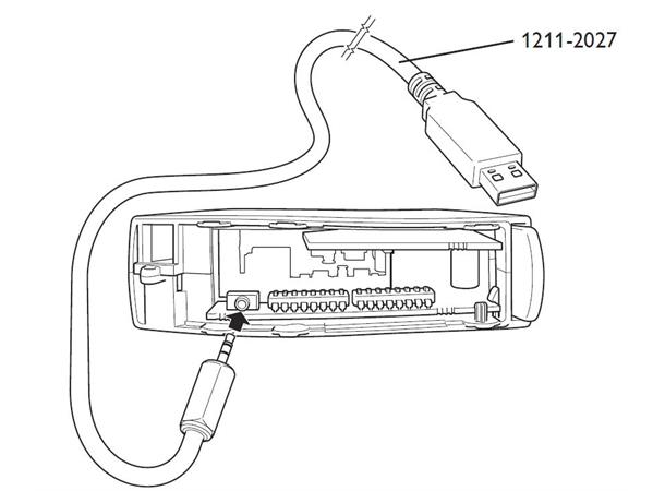 Westermo 1211-2027 Diagnostic cable for DDW120/142 WeOs